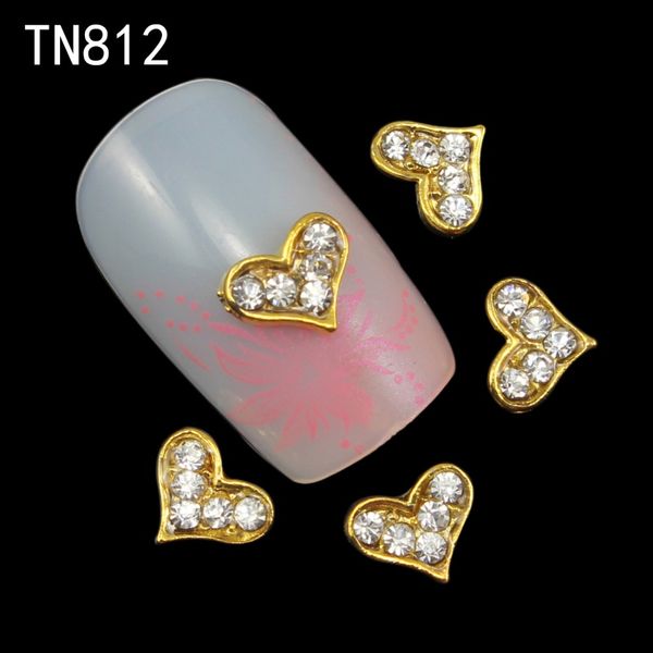 blueness 10pcs/lot charms crystal strass nail art design manicure design tips gold alloy heart nails decoration tn812, Silver;gold
blueness 10pcs/lot charms crystal strass nail art design manicure design tips gold alloy heart nails decoration tn812, Silver;gold