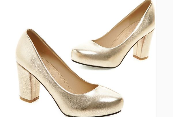 send 2017 spring new style shallow mouth round head coarse heel female single shoes waterproof table high heel shoes, Black
send 2017 spring new style shallow mouth round head coarse heel female single shoes waterproof table high heel shoes, Black