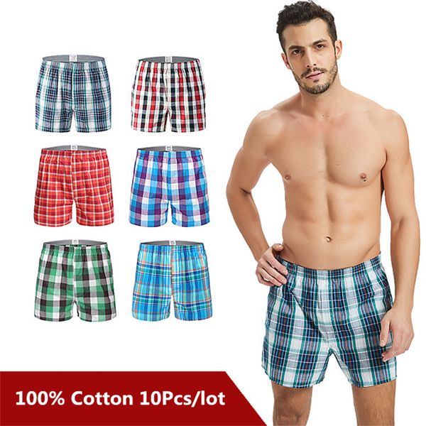 10pcs classic plaid men's boxers cotton mens underwear trunks woven homme arrow panties boxer plus size 9xl, Black;white
10pcs classic plaid men's boxers cotton mens underwear trunks woven homme arrow panties boxer plus size 9xl, Black;white