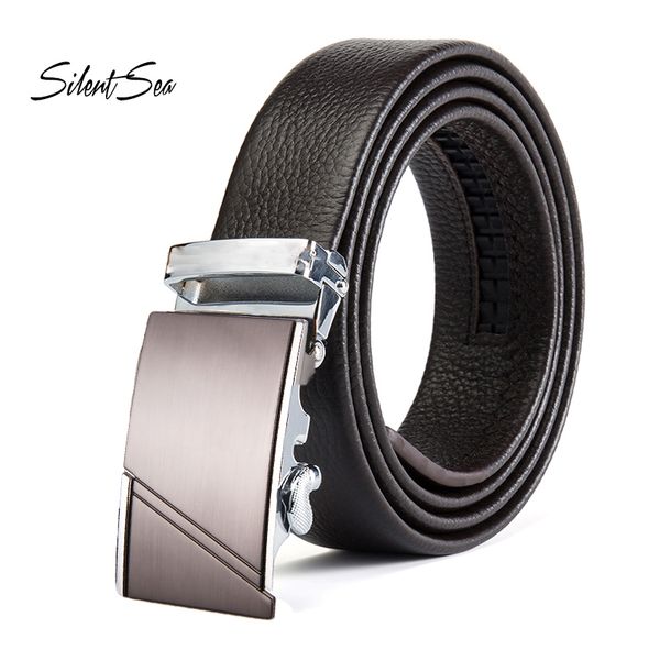 silentsea men belts genuine leather brand strap male automatic buckle belt male solid color man waistband cowskin, Black;brown
silentsea men belts genuine leather brand strap male automatic buckle belt male solid color man waistband cowskin, Black;brown