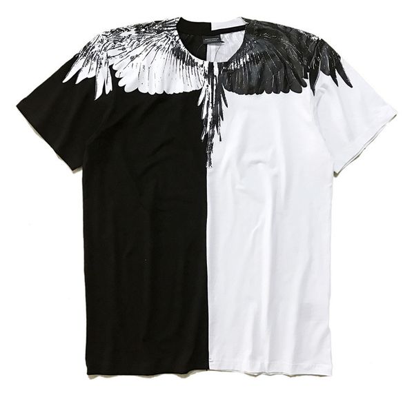 Panelled Mens Summer T Shirts Italy County Of Milan Feather Wings MB T-shirt RODEO MAGAZINE Casual Tees Marcelo Burlon T Shirts
Panelled Mens Summer T Shirts Italy County Of Milan Feather Wings MB T-shirt RODEO MAGAZINE Casual Tees Marcelo Burlon T Shirts