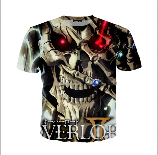wholesale-fashion mens/womens summer style anime game overlord skull funny 3d print casual t-shirt d0x0061, White;black
wholesale-fashion mens/womens summer style anime game overlord skull funny 3d print casual t-shirt d0x0061, White;black