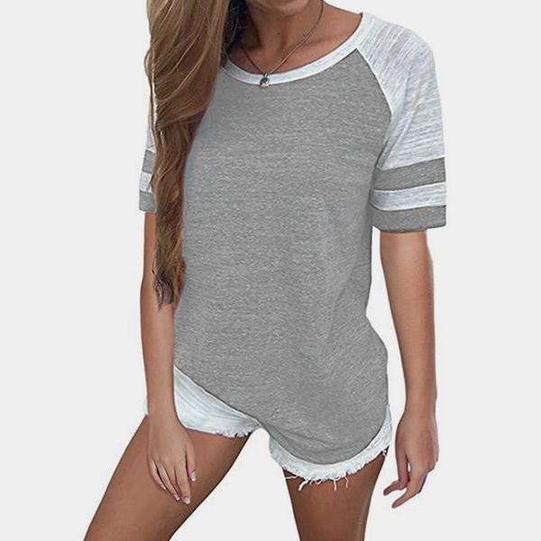 of short with sleeves a fitting color seller summer t-shirts loose dhl gbbuq, Black
of short with sleeves a fitting color seller summer t-shirts loose dhl gbbuq, Black