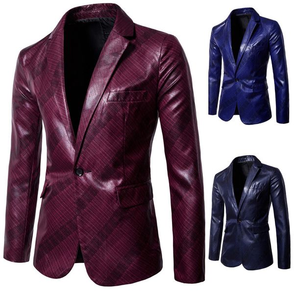 men's suits & blazers men blazer nightclub style casual suit slim and jackets mens jacket chinese, White;black
men's suits & blazers men blazer nightclub style casual suit slim and jackets mens jacket chinese, White;black