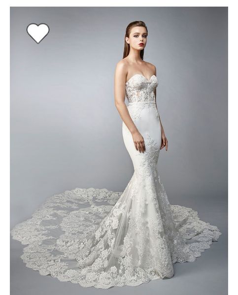 riki dalal русалка свадебные платья 2020 милая кружевные аппликации пляжные свадебные платья sweep поезд свадебное платье vestidos de novia, White
riki dalal русалка свадебные платья 2020 милая кружевные аппликации пляжные свадебные платья sweep поезд свадебное платье vestidos de novia, White