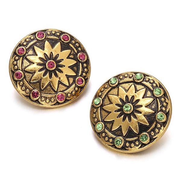 10pcs 2019 new snap jewelry vintage gold flower snap buttons fit diy 18mm snap bracelet bangle, Bronze;silver
10pcs 2019 new snap jewelry vintage gold flower snap buttons fit diy 18mm snap bracelet bangle, Bronze;silver