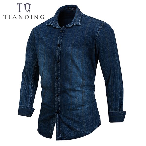 european size new casual shirt men 2018 fashion long sleeve denim shirt vintage plaid camisa masculina brand clothes, White;black
european size new casual shirt men 2018 fashion long sleeve denim shirt vintage plaid camisa masculina brand clothes, White;black