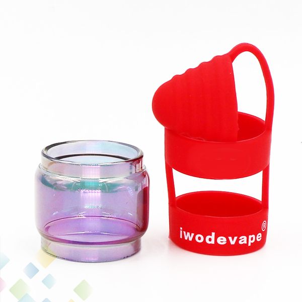 iwodevape Dustproof Prevent Slippery Drop one Silicone Cap Rainbow Color Glass Tube Kit Fit TFV12 TFV8 Cleito 120 DHL Free
iwodevape Dustproof Prevent Slippery Drop one Silicone Cap Rainbow Color Glass Tube Kit Fit TFV12 TFV8 Cleito 120 DHL Free