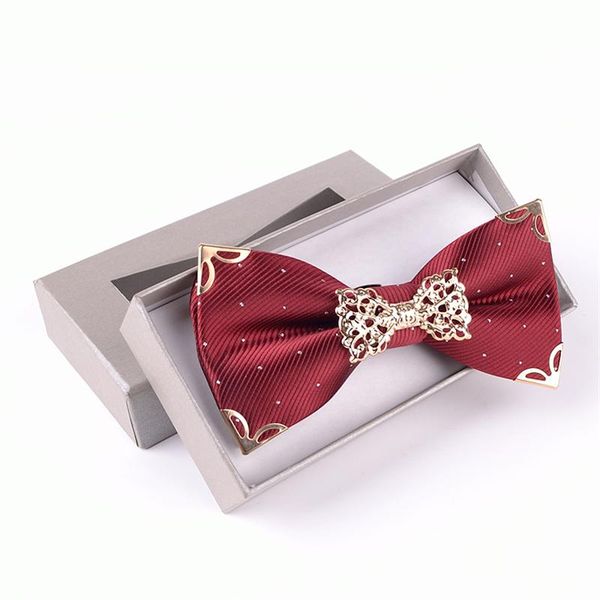 metal bow tie polyester adjustable knot ties butterfly men's decorated neckwear boxed gift, Black;blue
metal bow tie polyester adjustable knot ties butterfly men's decorated neckwear boxed gift, Black;blue