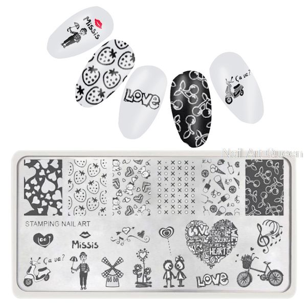 new naq20 series 1pcs 6*12cm nail stamping plates diy image nail art templates stencils manicure salon beauty polish tools, White
new naq20 series 1pcs 6*12cm nail stamping plates diy image nail art templates stencils manicure salon beauty polish tools, White