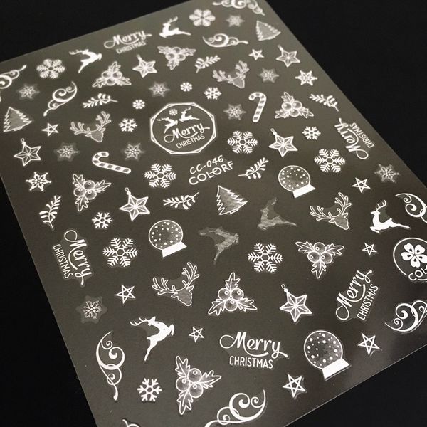 ca-46 christmas 3d nail art sticker nail decal stamping export japan designs rhinestones decorations, Black
ca-46 christmas 3d nail art sticker nail decal stamping export japan designs rhinestones decorations, Black