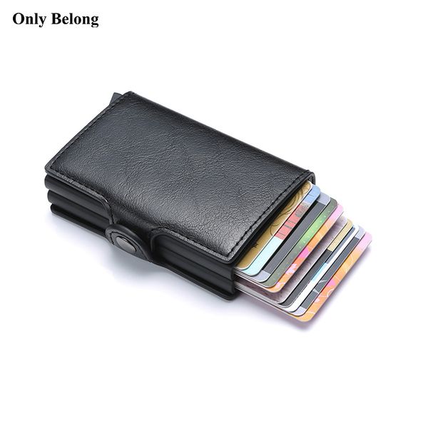 only belong antitheft rfid metal men credit id business card holder wallet aluminium cover for wallet protection leather, Brown;gray
only belong antitheft rfid metal men credit id business card holder wallet aluminium cover for wallet protection leather, Brown;gray