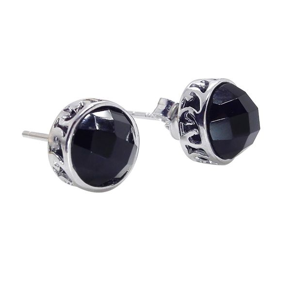 real 925 sterling silver stud earrings with blacek agate stone for women & men earrings, Golden;silver
real 925 sterling silver stud earrings with blacek agate stone for women & men earrings, Golden;silver