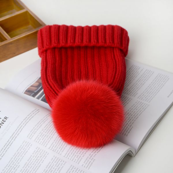 real fur winter hat for women lady girl solid thick knitting wool warm cap big hair ball /parent-child hair fur ball ha
real fur winter hat for women lady girl solid thick knitting wool warm cap big hair ball /parent-child hair fur ball ha