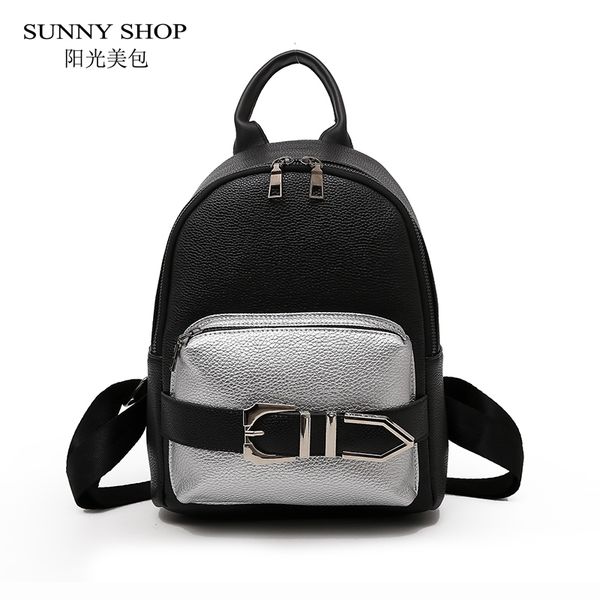 sunny shop korean fashion soft leather notebook backpack women 2018 hit color small backpack belt zipper book bag travel silver
sunny shop korean fashion soft leather notebook backpack women 2018 hit color small backpack belt zipper book bag travel silver