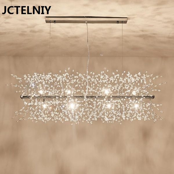 new crystal chandelier fashionable and shiny led chandelier restaurant lamp warm decoration
new crystal chandelier fashionable and shiny led chandelier restaurant lamp warm decoration