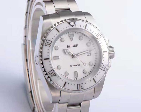 classic men brand luxury male clock reloj hombre mechanical watches steel luminous automatic watch rotating ceramic bezel relogio masculino, Slivery;brown
classic men brand luxury male clock reloj hombre mechanical watches steel luminous automatic watch rotating ceramic bezel relogio masculino, Slivery;brown