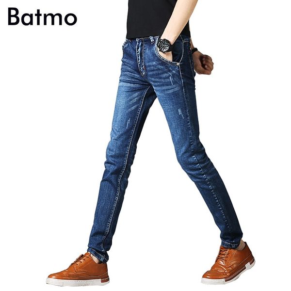 batmo 2018 new arrival slim casual scratched jeans men,blue causal elastic jeans,pencil pants size 27 to 36 z005
batmo 2018 new arrival slim casual scratched jeans men,blue causal elastic jeans,pencil pants size 27 to 36 z005