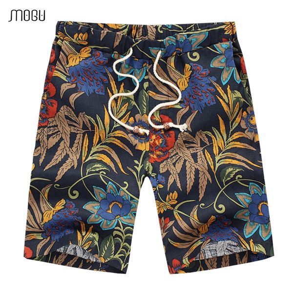 mogu mans beach shorts 2018 summer new fashion floral knee length shorts leisure comfortable cotton and linen hawaiian, White;black
mogu mans beach shorts 2018 summer new fashion floral knee length shorts leisure comfortable cotton and linen hawaiian, White;black