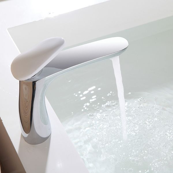 black and white bathroom basin faucet single handle deck mounted and cold basin faucet
black and white bathroom basin faucet single handle deck mounted and cold basin faucet