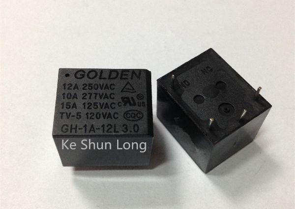 Free shipping lot (5pieces/lot) 100%Original New GOLDEN GH-1A-12L 12VDC GH-1A-24L 24VDC 4PINS 15A 12V DC12V 24V DC24V Power Relay
Free shipping lot (5pieces/lot) 100%Original New GOLDEN GH-1A-12L 12VDC GH-1A-24L 24VDC 4PINS 15A 12V DC12V 24V DC24V Power Relay