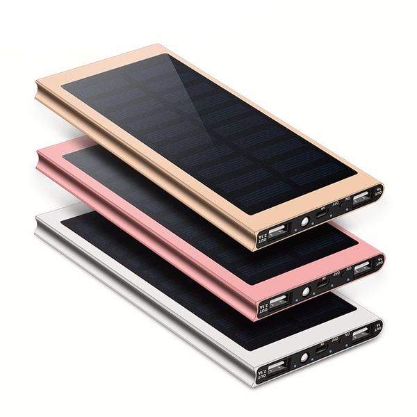 20000mah solar power bank external battery quick charge dual usb powerbank portable phone charger for iphone 8 x xiaomi 18650
20000mah solar power bank external battery quick charge dual usb powerbank portable phone charger for iphone 8 x xiaomi 18650