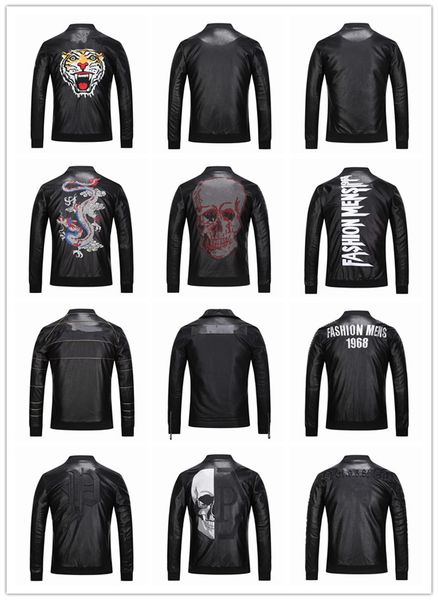 DHL высокое качество 2018 марка мужская PU искусственная кожа куртка Куртка череп кур
DHL высокое качество 2018 марка мужская PU искусственная кожа куртка Куртка череп кур