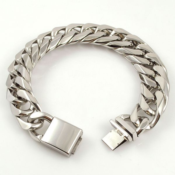 chimdou fashion stainless steel bracelet chain 2016 party gift men bracelet biker jewelry rock punk, ab426, Black
chimdou fashion stainless steel bracelet chain 2016 party gift men bracelet biker jewelry rock punk, ab426, Black