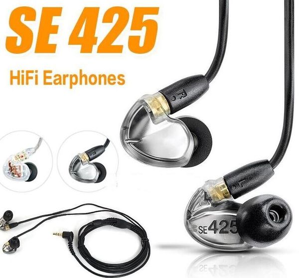 Refurbishe SE425 Earphones Headsets SE 425 in-ear Earphones 3.5mm With Retail Box hifi Perfect Noise Canceling DHL FREE
Refurbishe SE425 Earphones Headsets SE 425 in-ear Earphones 3.5mm With Retail Box hifi Perfect Noise Canceling DHL FREE