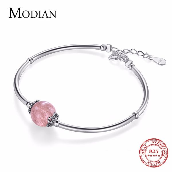 modian real 925 sterling silver special pink crystal bracelet luxury fashion vintage chain bracelets for women silver jewelry, Black
modian real 925 sterling silver special pink crystal bracelet luxury fashion vintage chain bracelets for women silver jewelry, Black