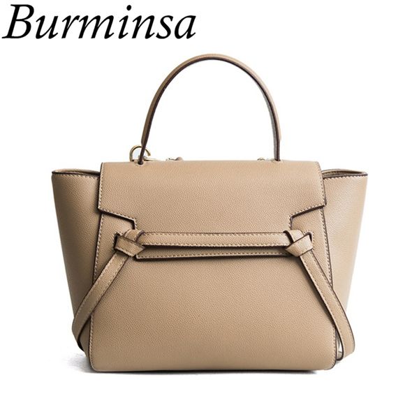 Burminsa Belt Knot Tote Bags Women Smiley Messenger Bags Designer Handbags High Quality PU Leather Female New Shoulder 2018
Burminsa Belt Knot Tote Bags Women Smiley Messenger Bags Designer Handbags High Quality PU Leather Female New Shoulder 2018