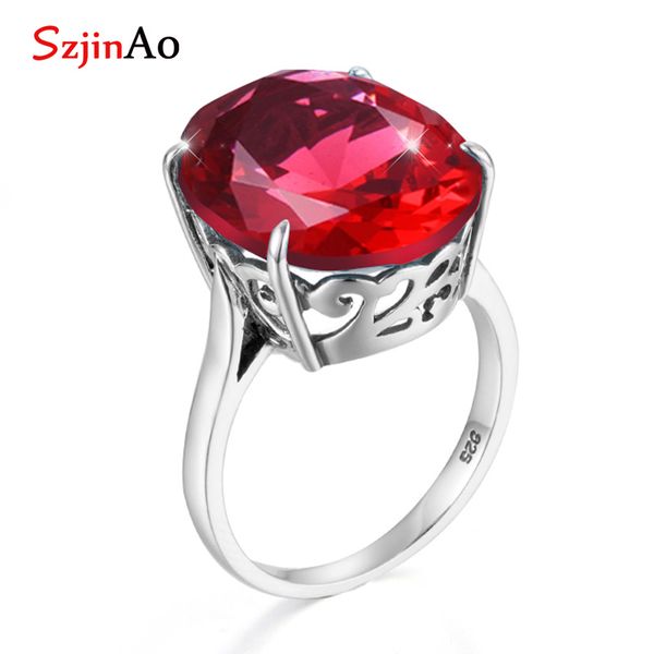 szjinao july birthstone big ruby rings for women luxury solid 925 sterling silver fashion engagement jewelry factory wholesale, Golden;silver
szjinao july birthstone big ruby rings for women luxury solid 925 sterling silver fashion engagement jewelry factory wholesale, Golden;silver