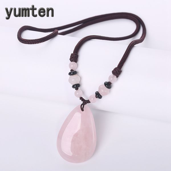 yumten pink crystal necklace power gemstone chain hyperbole women jewelry engagement ornaments water drop stonetransparent beads, Silver
yumten pink crystal necklace power gemstone chain hyperbole women jewelry engagement ornaments water drop stonetransparent beads, Silver
