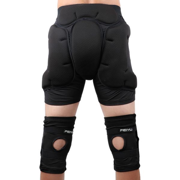 2018 professional thick men women hip pad kneepad skiing shorts protection outdoor protective black #301, Black;gray
2018 professional thick men women hip pad kneepad skiing shorts protection outdoor protective black #301, Black;gray