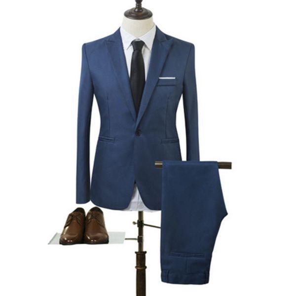 2018 new designs coat and pant suit men solid color wedding tuxedos for men slim fit mens suits korean fashion (jackets+pants, White;black
2018 new designs coat and pant suit men solid color wedding tuxedos for men slim fit mens suits korean fashion (jackets+pants, White;black