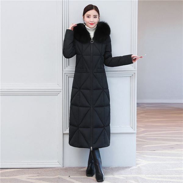 womens down coats winter jackets fur collar female windbreakers long down parka thicken warm snow new fashion clothing, Black
womens down coats winter jackets fur collar female windbreakers long down parka thicken warm snow new fashion clothing, Black