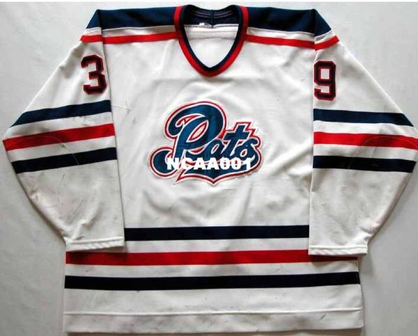 real men real full embroidery #39 1996 curtis tipler regina pats game worn hockey jersey or custom any name or number jersey, Black;red
real men real full embroidery #39 1996 curtis tipler regina pats game worn hockey jersey or custom any name or number jersey, Black;red