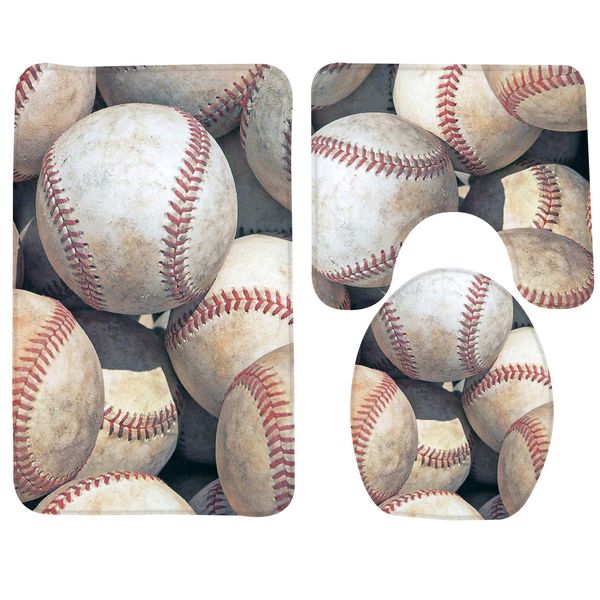 bathroom mat set 3pcs baseball paern anti slip bath mat modern sport style shower mat and toilet mat sets
bathroom mat set 3pcs baseball paern anti slip bath mat modern sport style shower mat and toilet mat sets