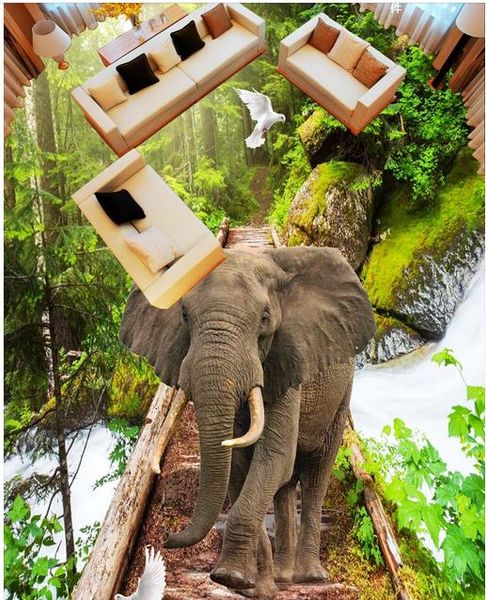 3d brick wallpaper outdoor realistic wood elephant wooden bridge 3d floor three-dimensional painting
3d brick wallpaper outdoor realistic wood elephant wooden bridge 3d floor three-dimensional painting
