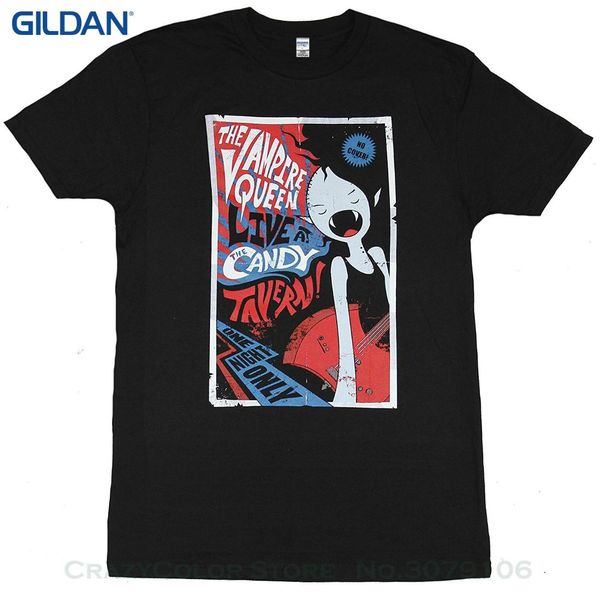 short sleeve funny design mens t-shirt - marceline vampire queen live at candy tavern, White;black
short sleeve funny design mens t-shirt - marceline vampire queen live at candy tavern, White;black