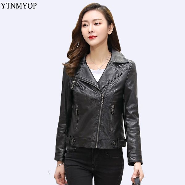 ytnmyop motorcycle leather jacket women plus size m-5xl leather clothing outerwear turn-down collar zipper coat suede, Black
ytnmyop motorcycle leather jacket women plus size m-5xl leather clothing outerwear turn-down collar zipper coat suede, Black