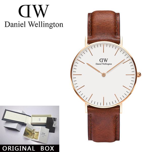 New Men Daniel Wellington watches 40mm watches Women dw Watches Brand Famous Quartz WristWatch+box Female Relogio Montre Femme gift
New Men Daniel Wellington watches 40mm watches Women dw Watches Brand Famous Quartz WristWatch+box Female Relogio Montre Femme gift