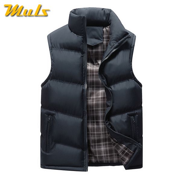 muls brand mens vest coat male sleeveless jacket coat keep warm thicken padded down vest outwear men plus size 4xl drop ship, Black;white
muls brand mens vest coat male sleeveless jacket coat keep warm thicken padded down vest outwear men plus size 4xl drop ship, Black;white