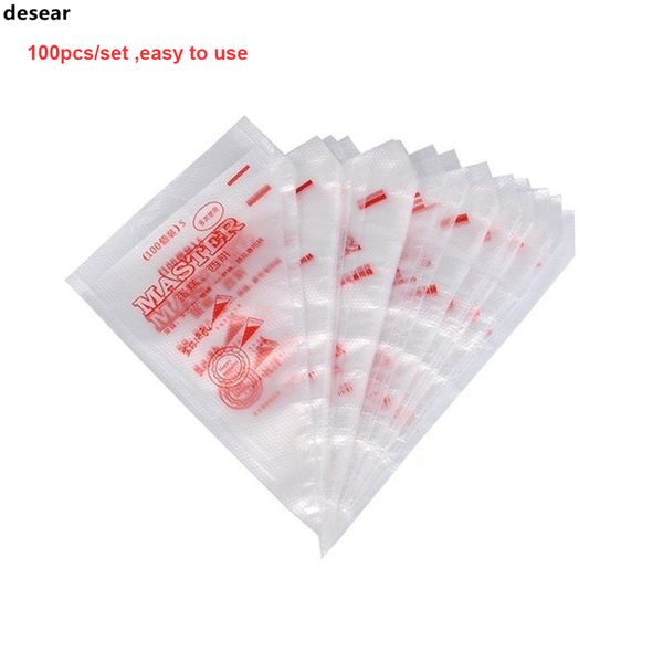 desear 2016 new arrive 100pcs/set disposable pastry bag piping cake pastry cupcake decorating bags bakeware cookie cutter
desear 2016 new arrive 100pcs/set disposable pastry bag piping cake pastry cupcake decorating bags bakeware cookie cutter