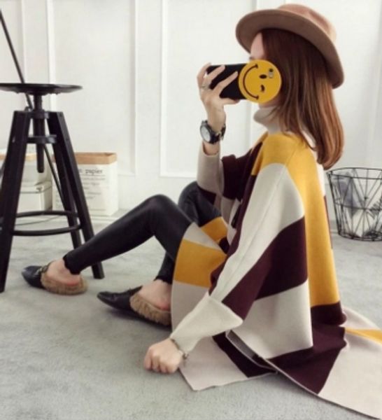 luxury women's poncho cape shawls batwing sweater sleeves female autumn spring warm sweater women sweaters and pullovers, White
luxury women's poncho cape shawls batwing sweater sleeves female autumn spring warm sweater women sweaters and pullovers, White