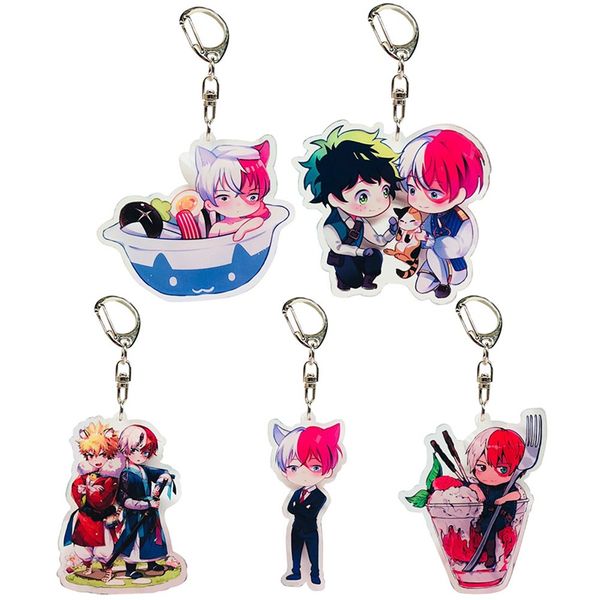 2018 fashion lovely cartoon anime new academia my hero academi keychain acrylic key ring charms gift, Silver
2018 fashion lovely cartoon anime new academia my hero academi keychain acrylic key ring charms gift, Silver