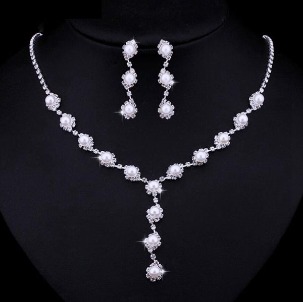 sparkly silver tone wedding jewelry sets with rhinestone crystals and ivory pearls bridal necklace earrings set, Slivery;golden
sparkly silver tone wedding jewelry sets with rhinestone crystals and ivory pearls bridal necklace earrings set, Slivery;golden