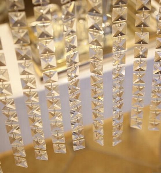 10meters/lot crystal glass square beads door/window curtain decorative partition curtain finished porch window curtain decor
10meters/lot crystal glass square beads door/window curtain decorative partition curtain finished porch window curtain decor