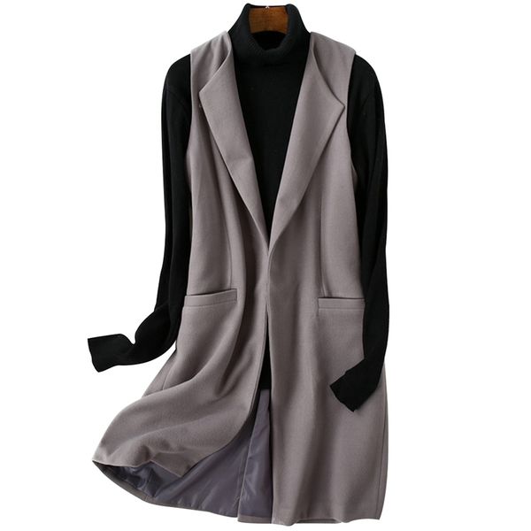 women autumn spring wool blend vest waistcoat lady office wear long waistcoat women coat casual sleeveless vest jacket plus size, Black;white
women autumn spring wool blend vest waistcoat lady office wear long waistcoat women coat casual sleeveless vest jacket plus size, Black;white