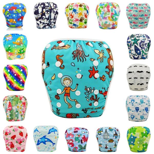 baby swim diaper waterproof adjustable cloth diapers pool pant swimming diaper cover reusable washable baby nappies, Blue
baby swim diaper waterproof adjustable cloth diapers pool pant swimming diaper cover reusable washable baby nappies, Blue